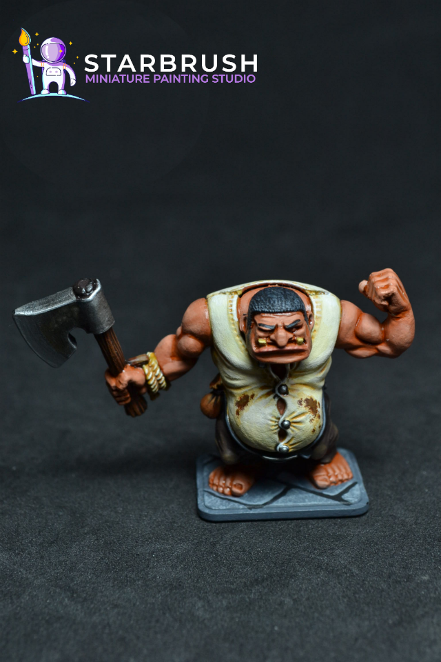 ogro heroquest pintado