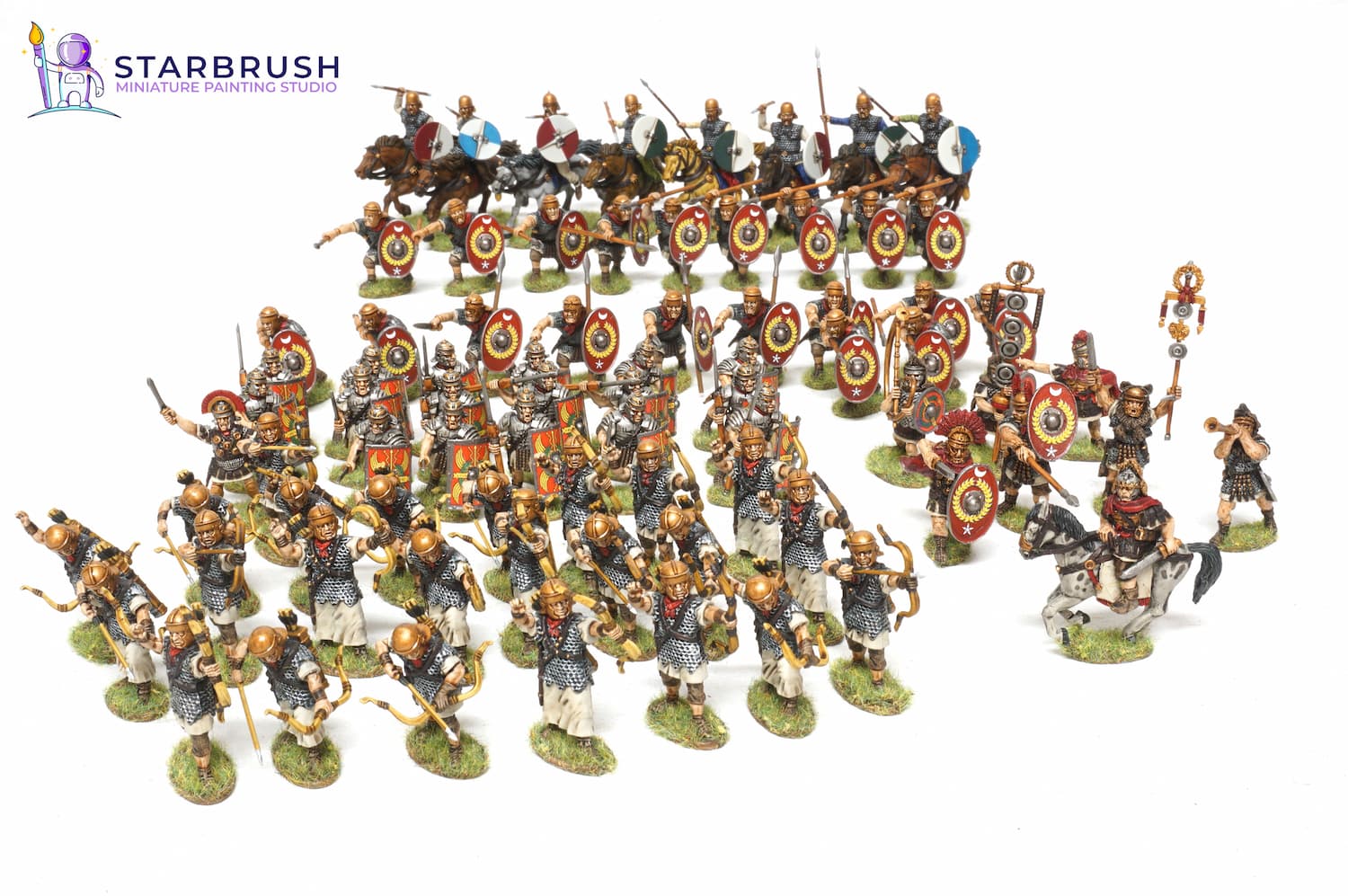 miniaturas del imperio romano