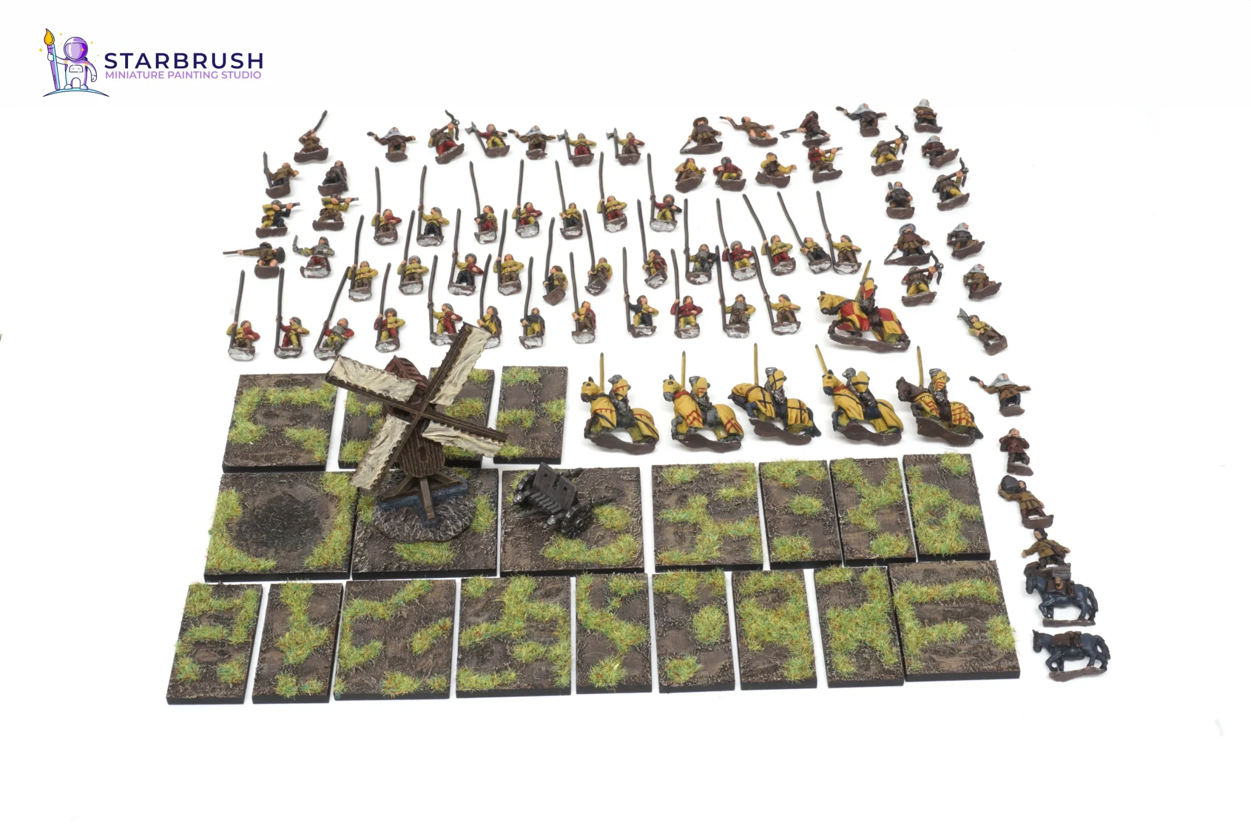 Miniaturas Medievales de 15mm. Nivel 1