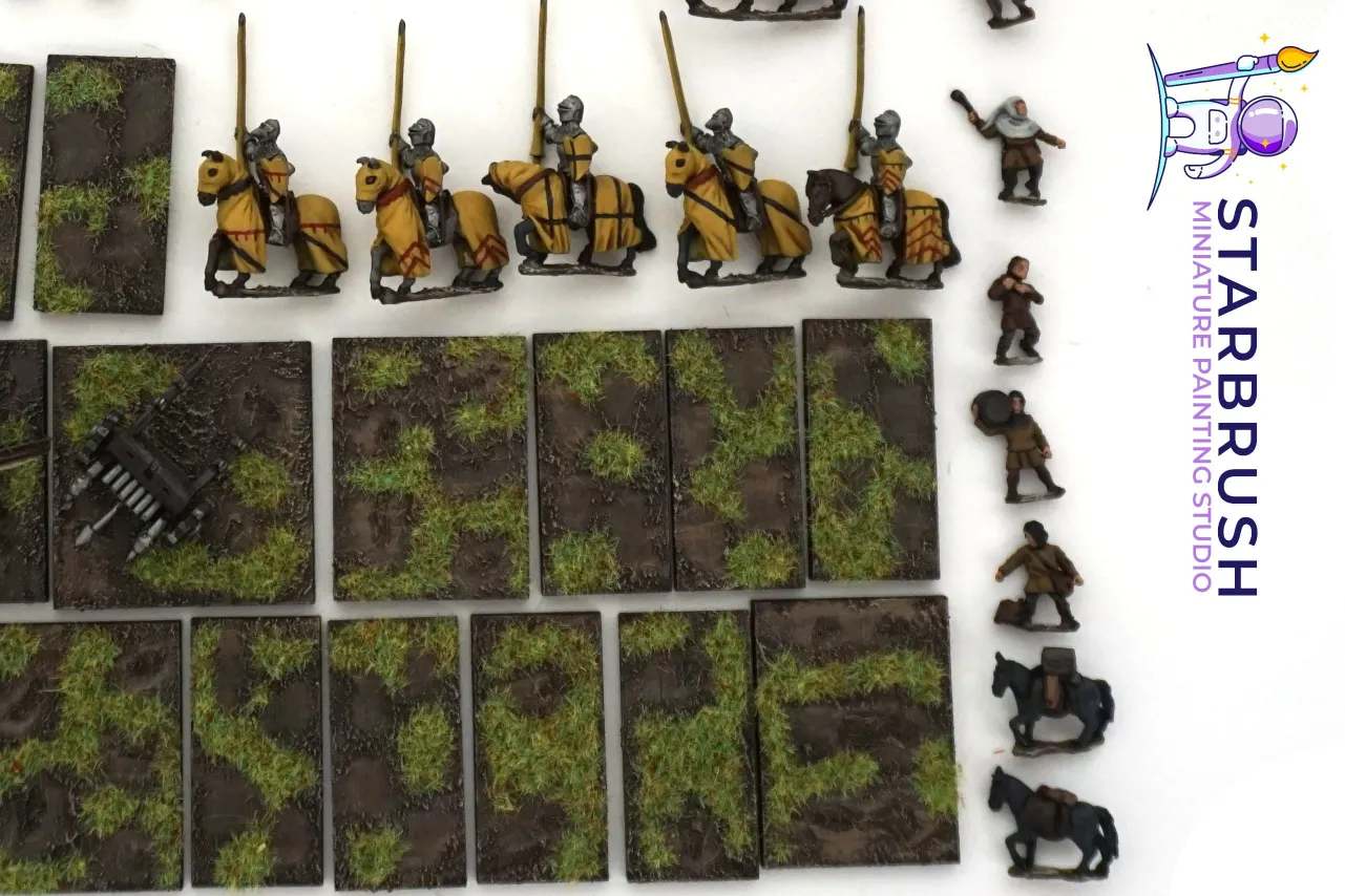 Miniaturas Medievales de 15mm. Nivel 1