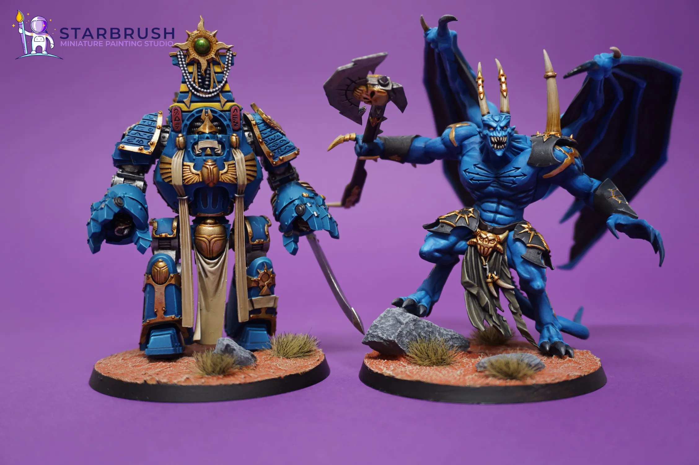 Príncipe Demonio y Dreadnought de los Mil Hijos. Nivel 3