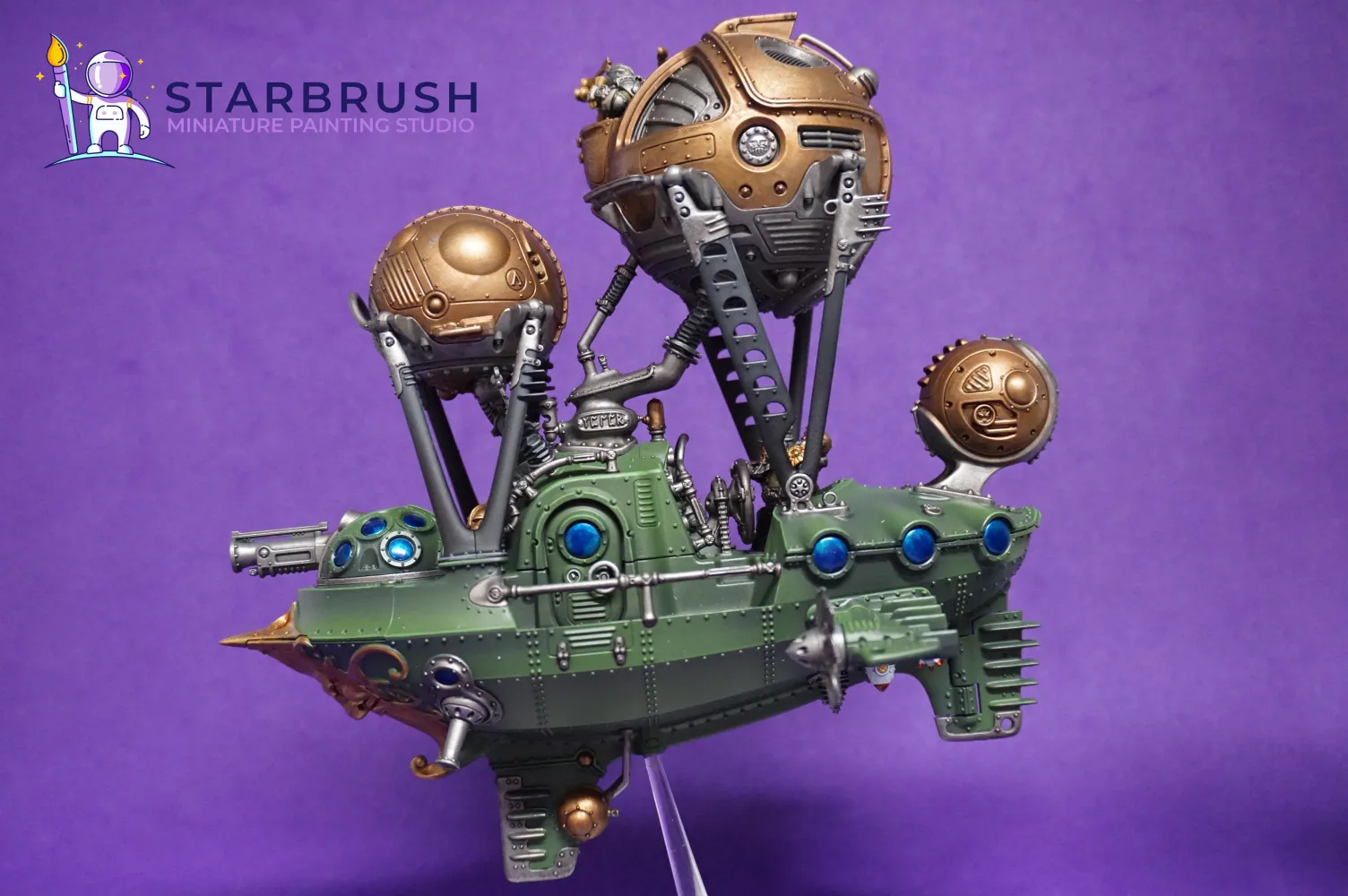 Kharadron. Arkanaut Ironclad y Frigate