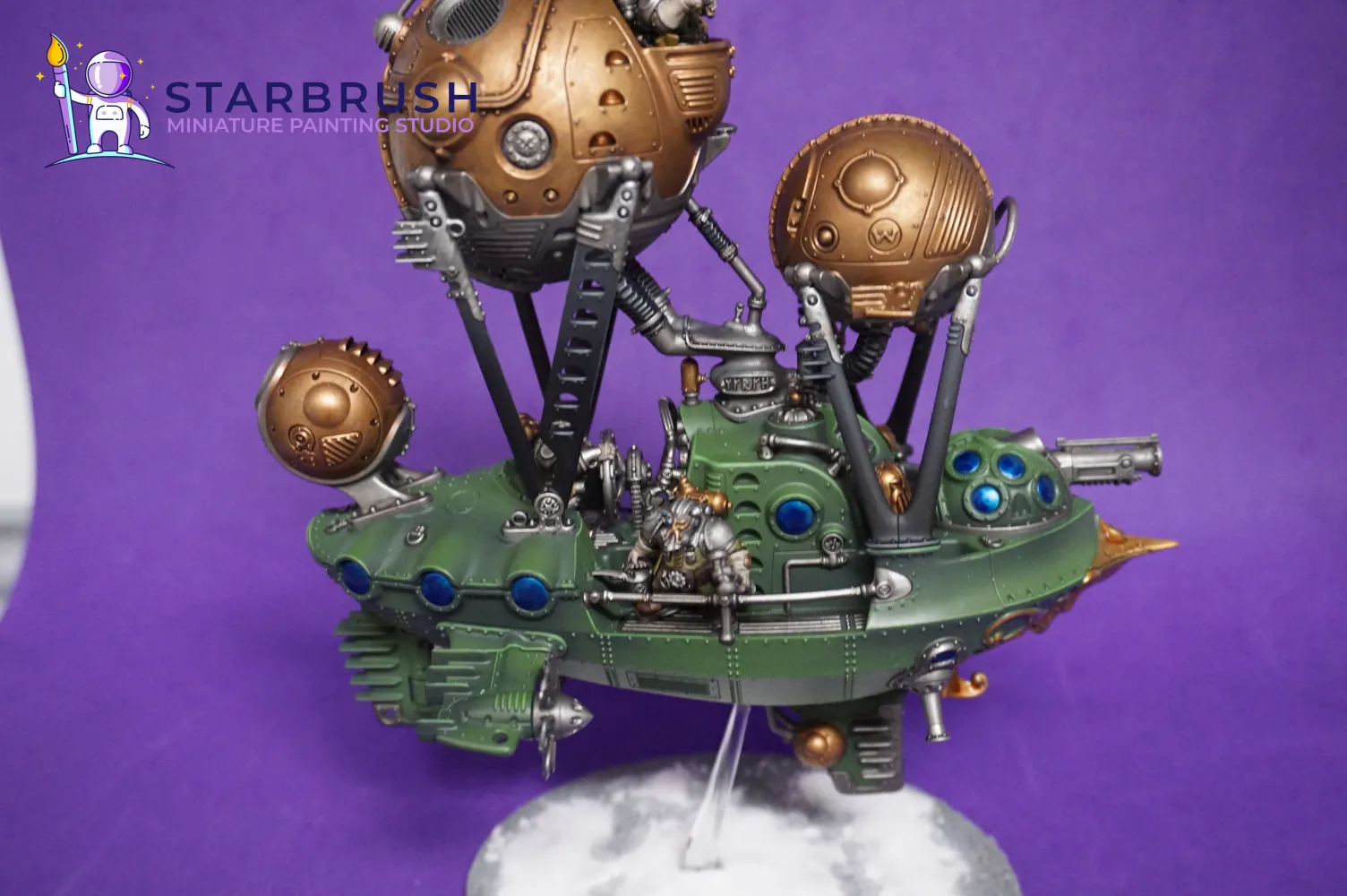 Kharadron. Arkanaut Ironclad y Frigate
