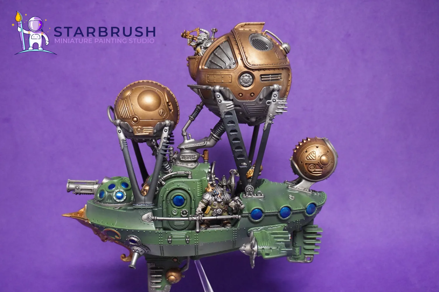 Kharadron. Arkanaut Ironclad y Frigate
