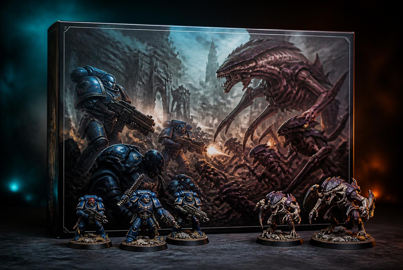 Miniaturas de Warhammer 40k Leviathan pintadas por Starbrush Studio
