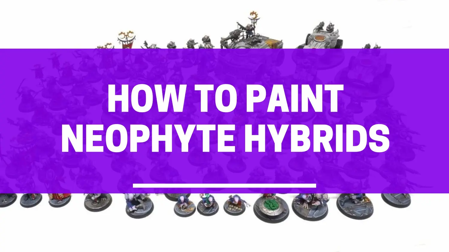 how to paint neopythe hybrids