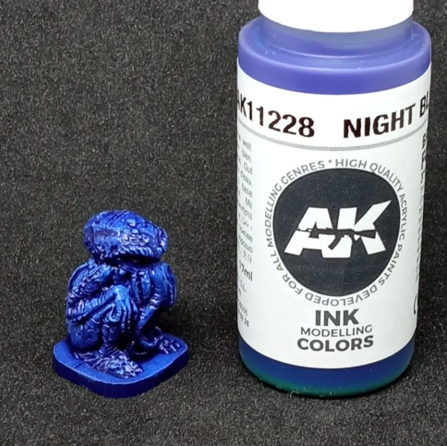 Night Blue Ink AK11228 test