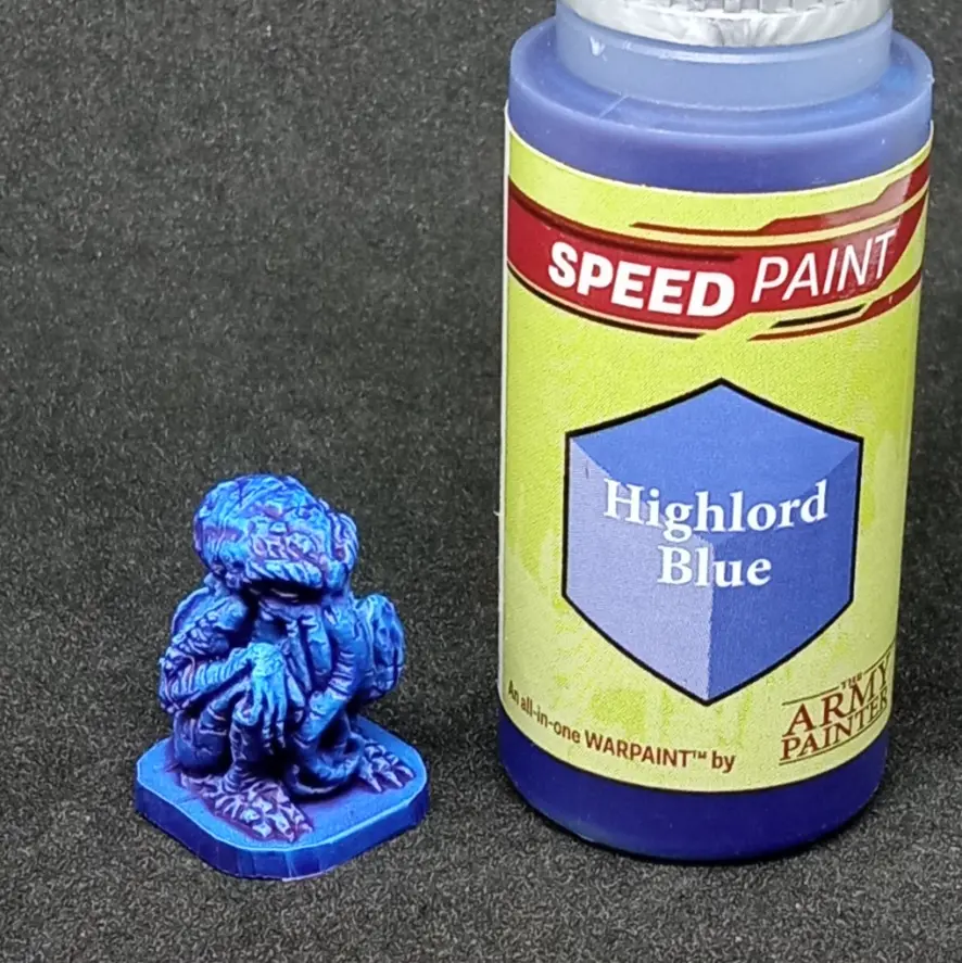 highlord blue speedpaint test army painter