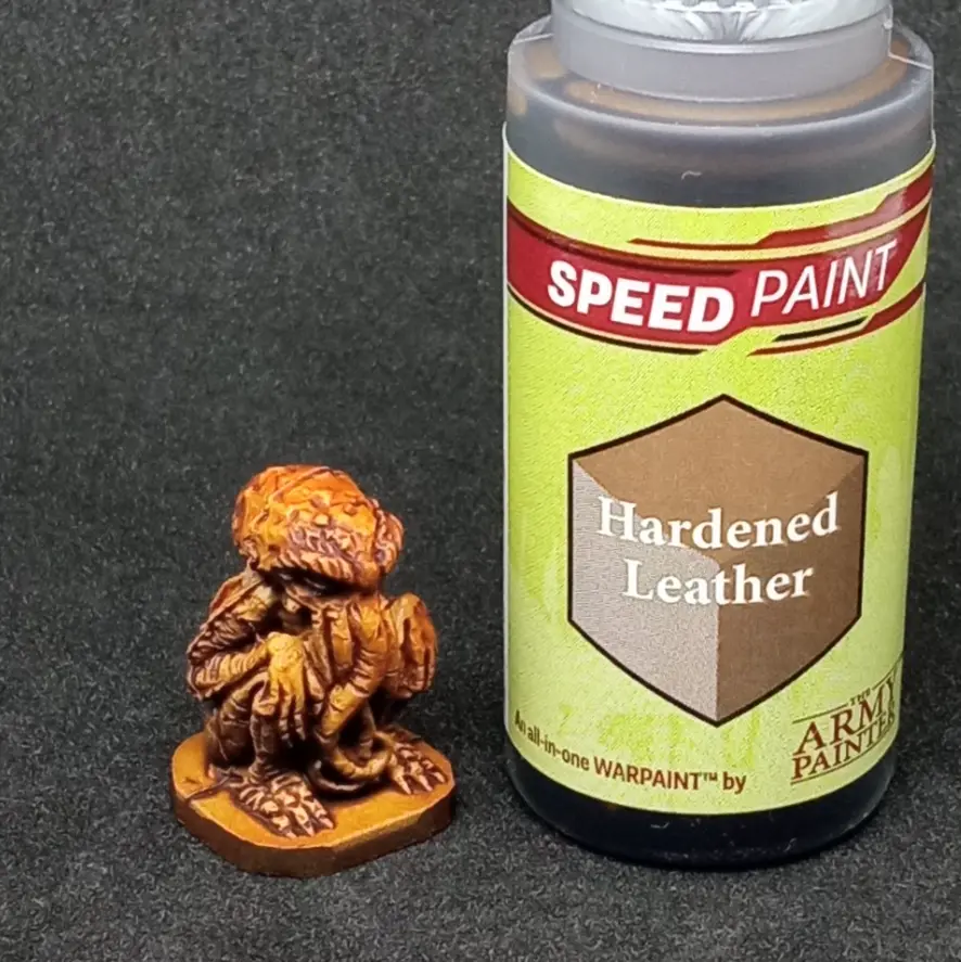 Hardened Leather SpeedPaint test
