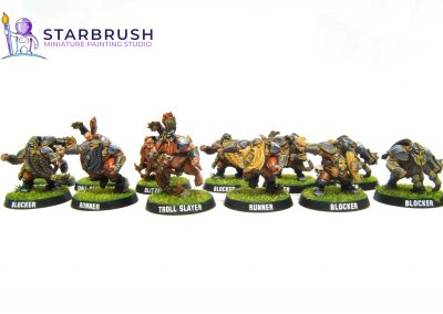 Equipo de Enanos Blood Bowl. Nivel 5