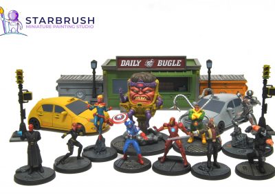 Miniaturas de Marvel Crisis Protocol