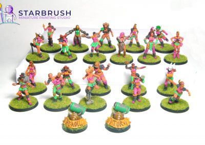 Equipo de Blood Bowl Nuke Girlz