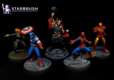 Miniaturas Marvel Crisis Protocol. Core Box. Nivel 1