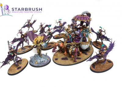 Hedonitas de Slaanesh con Sigvald y Glutos. Level 2