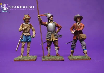 Miniaturas de la Guerra de los 100 Años 54mm. Nivel 4